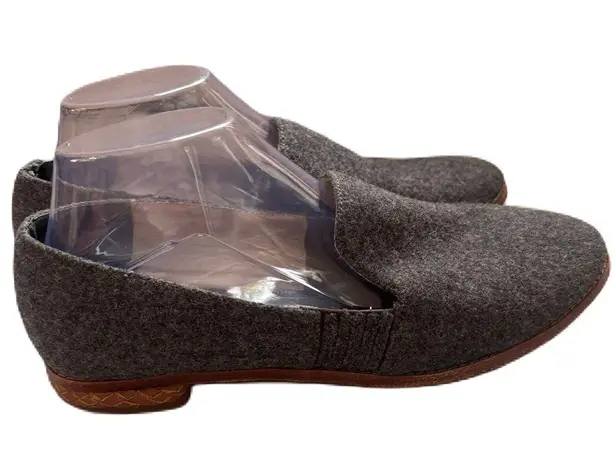 Matt Bernson Gray Wool Loafer Slip On Work Attire Business Casual Size 8.5 Women