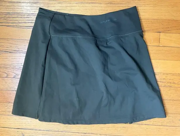 Girlfriend Collective  Sport Skort in Terrance Olive Green Size XL X-Large