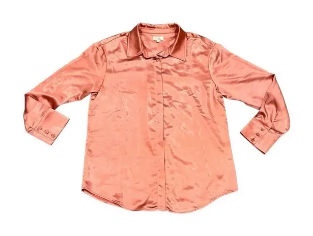 Camila Coelho silky rose top size medium