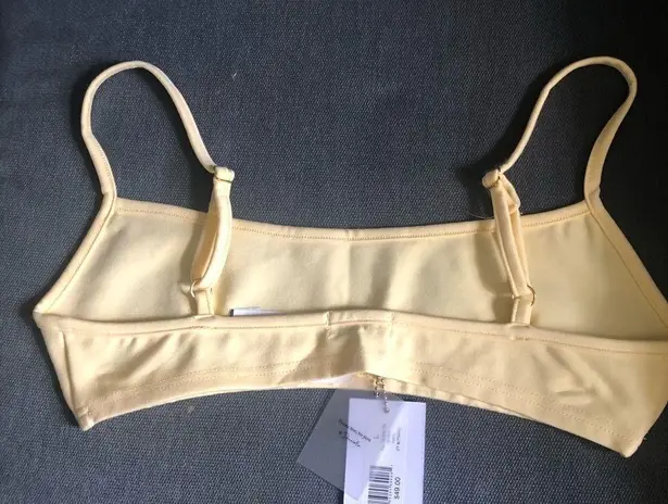 We Wore What , PULL ON BRA TOP, Buttermilk, large