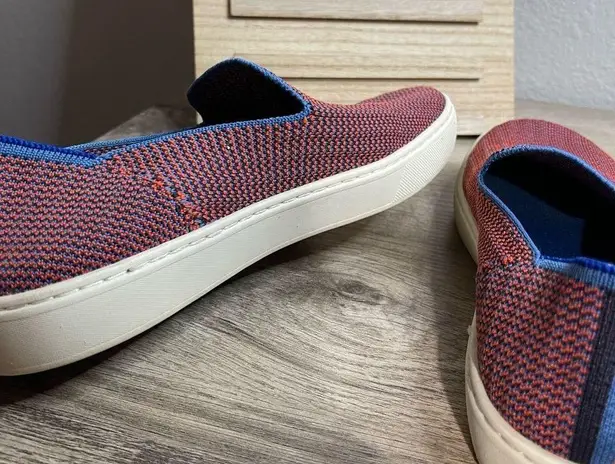 Rothy's Rothy’s Tangerine Triple Stitch Slip on Sneaker Retired Shoes