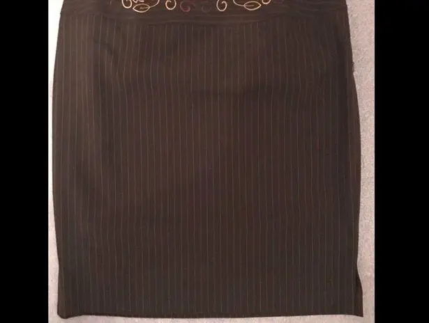 Nine West  skirt black size 6 NWT