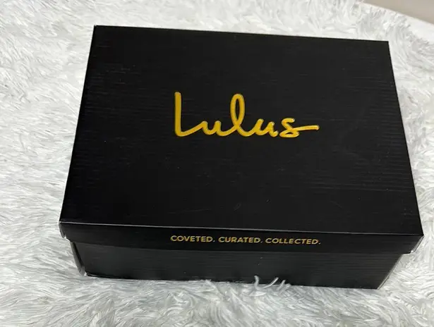 Lulu's Pink Heels with Crossover Straps Size 10