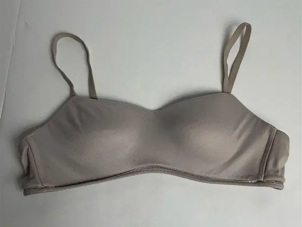 Auden Women's Lightly Lined Wireless Strapless Bras 2 Beige and gray 34A Tan Size undefined - Image 1