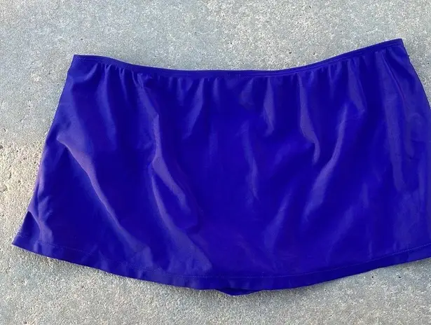 Catalina  purple swimsuit skirt bottoms size Large 12/14