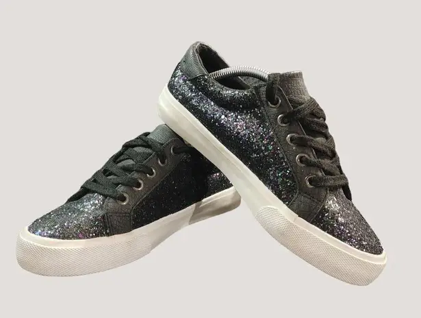 Not Rated Black Size 6 Glitter Sneakers Womens