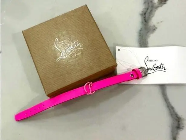 Christian Louboutin  CL Logo Bracelet