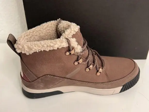 The North Face New Women Sierra Mid Lace Waterproof Boot Size 8 Deep Taupe/Ginger