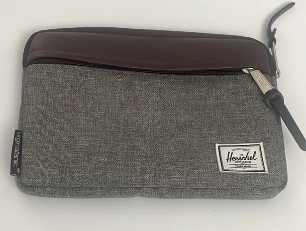 Herschel Supply Company bag unisex travel Pouch makeup toiletry accessory gray