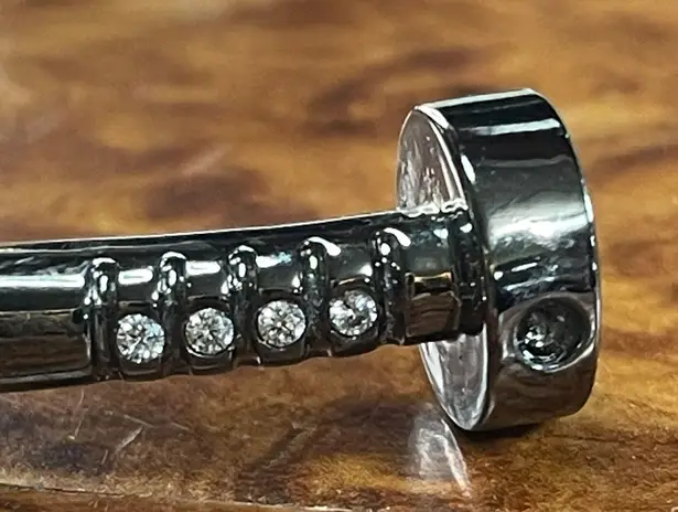 Bronze Italy Mail Bangle Bracelet