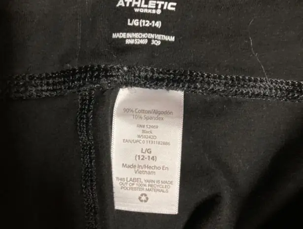 Athletic Works NWOT  Black Leggings