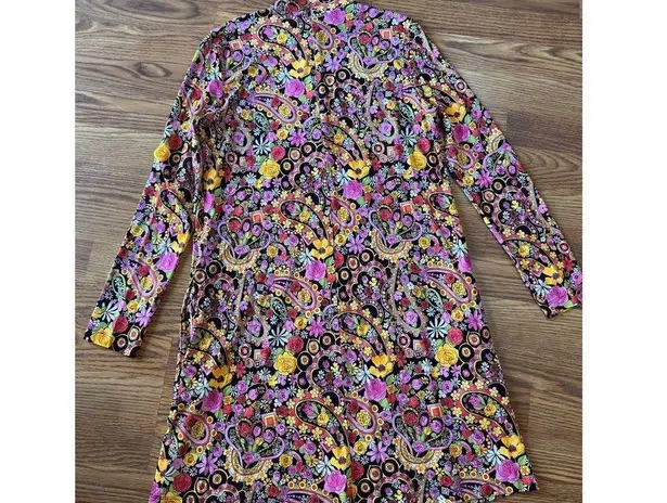 LA DOUBLEJ A line Suitcase Dress Tripping Nero in Fluid Jersey size XS Orange