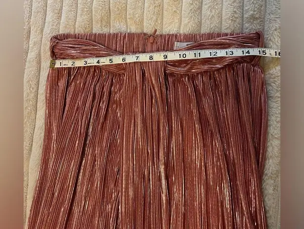 Sabina Musayev Renana plissé midi skirt Size XL