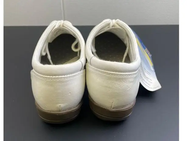 Dr. Scholls Women's White Leather Tennis Shoes Double air pillow 7M SKU 2973