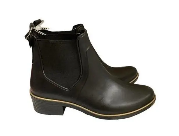 Kate Spade  Edimburg Rubber Rain Ankle Boots Size 8