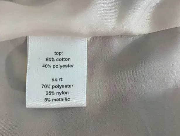 Hutch Anthropologie Blue Fit & Flare Metallic Arrowhead Short Mini Dress Size 8