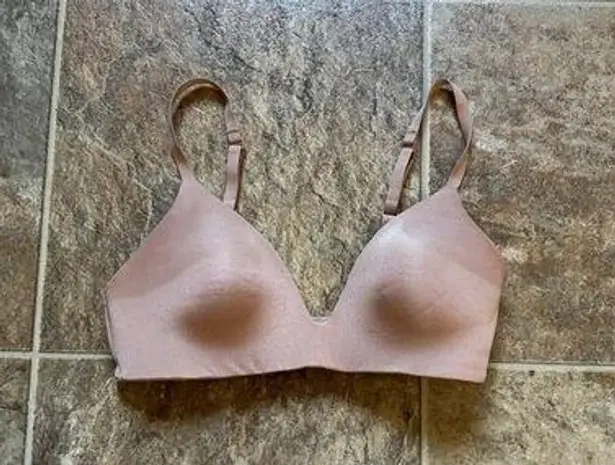 SKIMS Wireless Lightly Lined Bra Ochre 32B