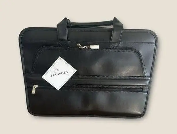 Leather Briefcase Black