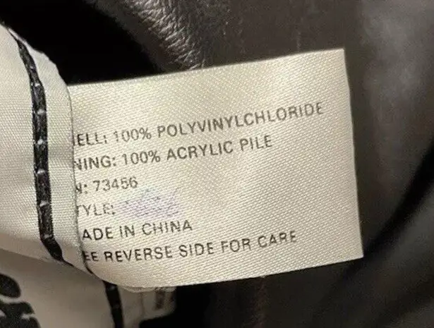 Vintage Marc Mattis Women’s Black Leather Jacket Double