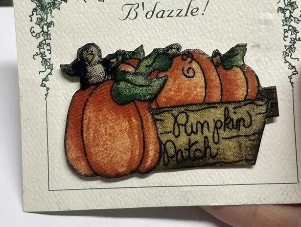 Lot Of 2 Brooch Pins Autumn Fall Thanksgiving / Halloween