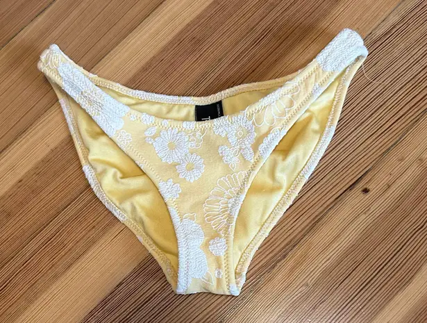 Triangl Yellow Floral Bikini Bottoms