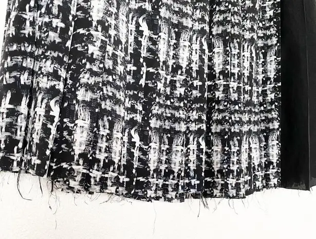 Max & Co. Pleated Gonna Jupe Falda Rock Etek Skirt Size Large Black