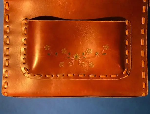 Dark Brown Leather El Portal Large Handbag š»š»š»