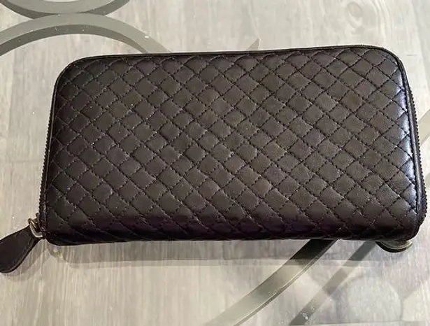 Bottega Veneta Zip Around Long Wallet
