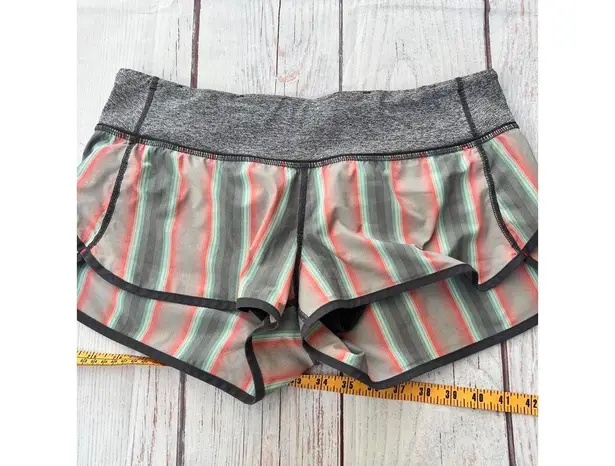 Lululemon Women's Striped Running Shorts
