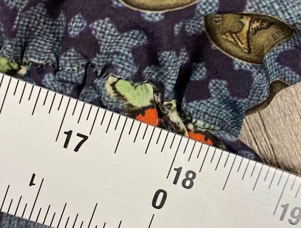 Hemant & Nandita Dress Women 2X Blouson Boho Scoop Neck Colorful Sleeveless Midi Size XXL