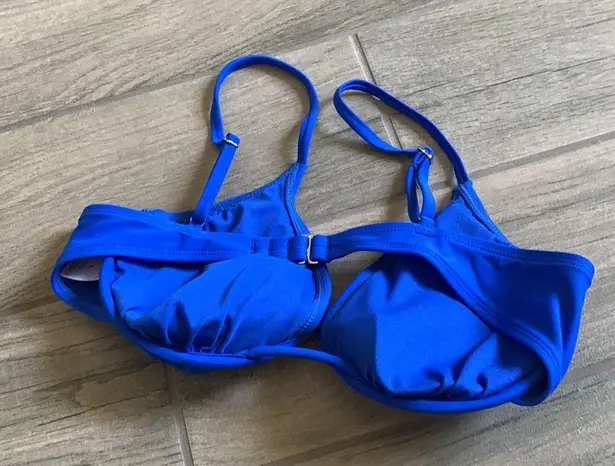 Xhilaration  blue bikini top