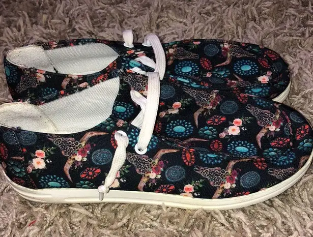 Women's Canvas Shoes Leisure Outdoor Comfortable Lightweight western cowgirl Size undefined