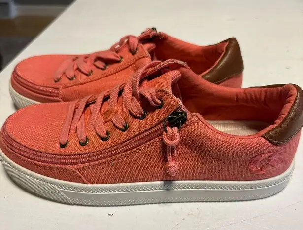 Trendy Pink and Brown Platform Sneakers Size 7