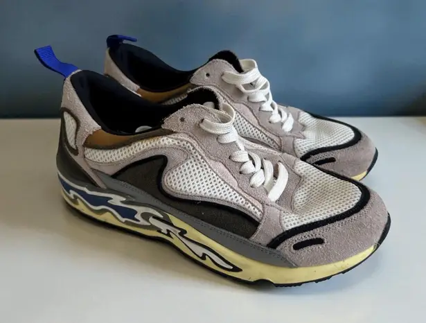 SANDRO Paris Women’s Flame Trainers Sneakers Size 5.5 Blue