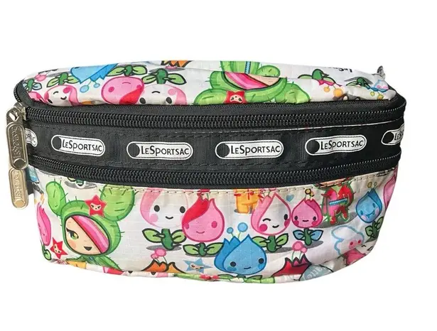 LeSportsac Tokidoki Print Double Zip Belt Bag Fanny Pack