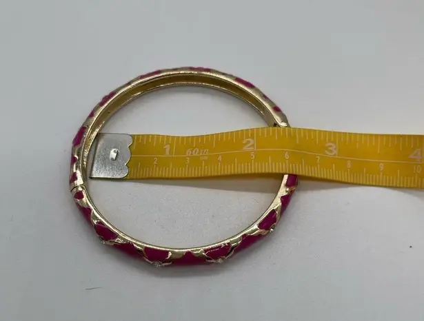 Sequin Bangle Bracelet Pink