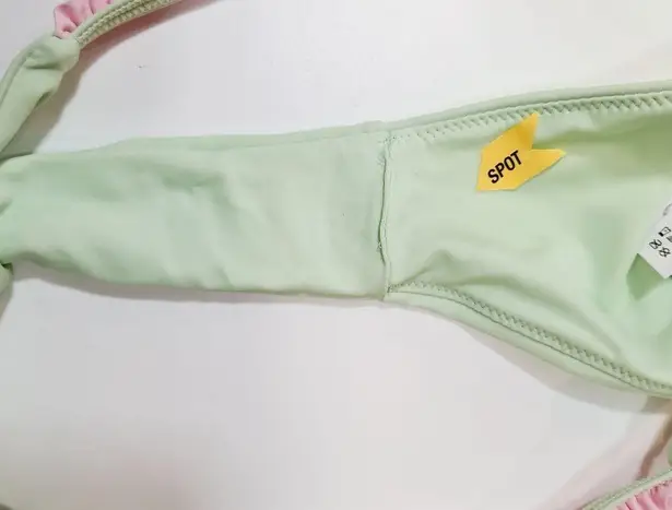 MORE TO COME Ryan Bikini Bottom in Green Multi Size M