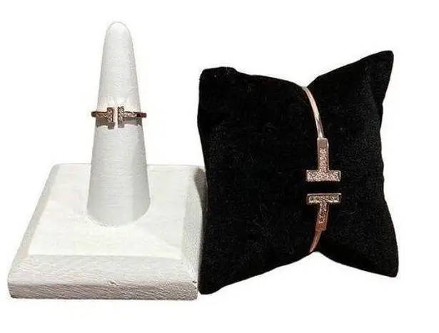 The Bar Brand New!! Brand New!! Double ring and cuff bracelet bundle