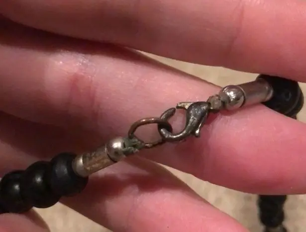 Vintage Mixed Medal Medallion Copper Brass Wood Boho Necklace and Earring Set