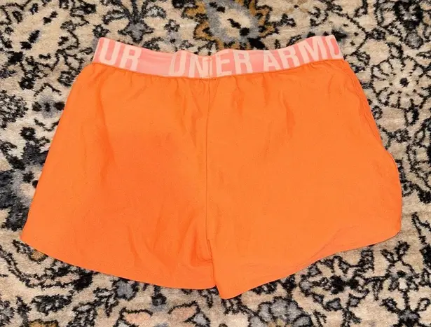 Under Armour Orange  Shorts