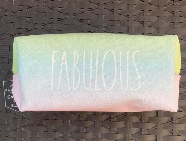 Rae Dunn Pastel Make Up Bag