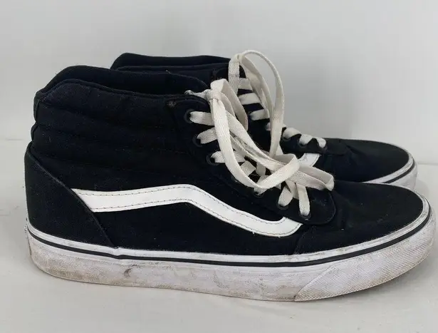 Vans  Old Skool Black & White High Top Sneakers Size 9.5