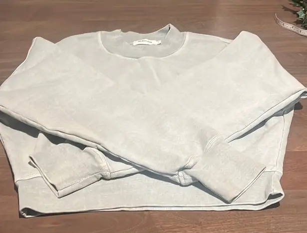 Talentless Light Green 100% Cotton Sweatshirt Sz L