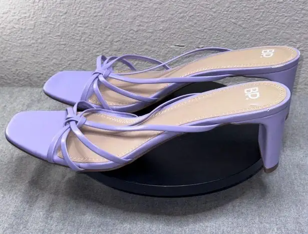 BP . Karsyn Strappy Slide Sandal Purple Size 12