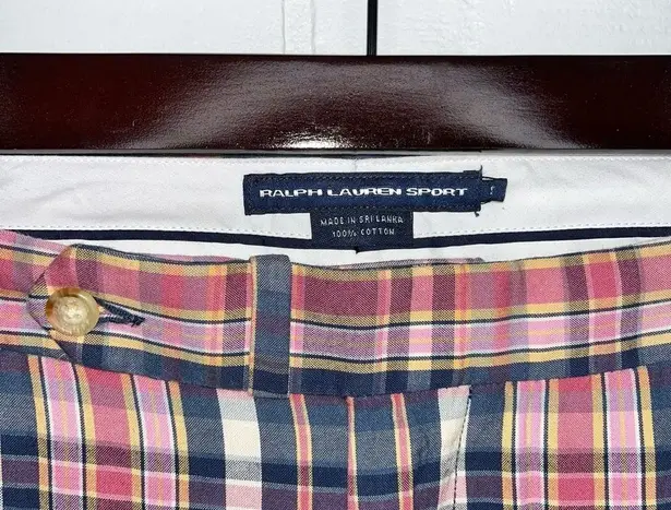 Ralph Lauren  Sport Y2K Plaid Capri Pants