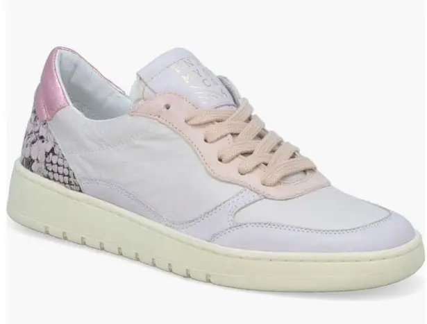 Miz Mooz Veronica Leather Sneaker Lightweight Lotus Metallic Size 9.5 Euro 41, N