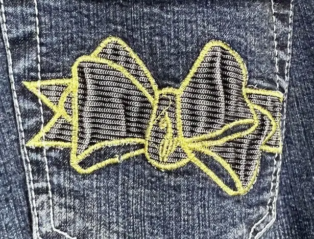 Baby Phat Y2K Embellished Bow Pocket Jeans