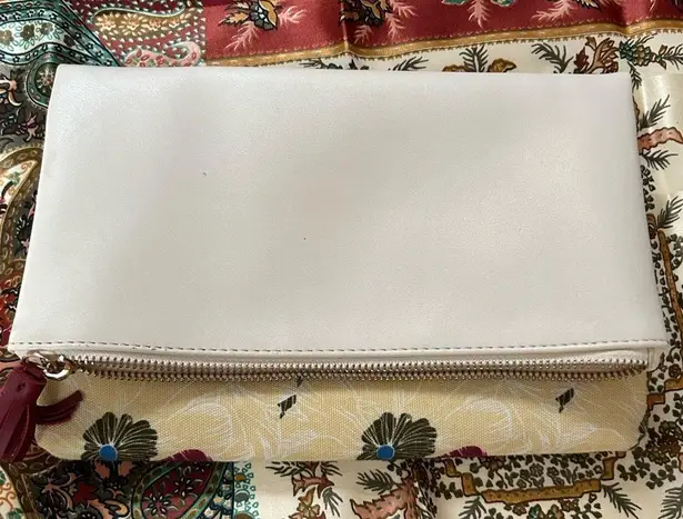 Rachel Pally  floral canvas clutch