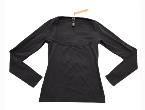 SKIMS Scoop Neck Long Sleeve T-Shirt S