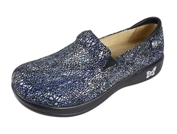 Alegria Keli Pro Crackle and Pop Slip On Arch Support Clog Shoes Size 40